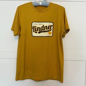 Vintage Lindner Show Feeds T-shirt Sz Small Texas Country Farm Grain Animals TX